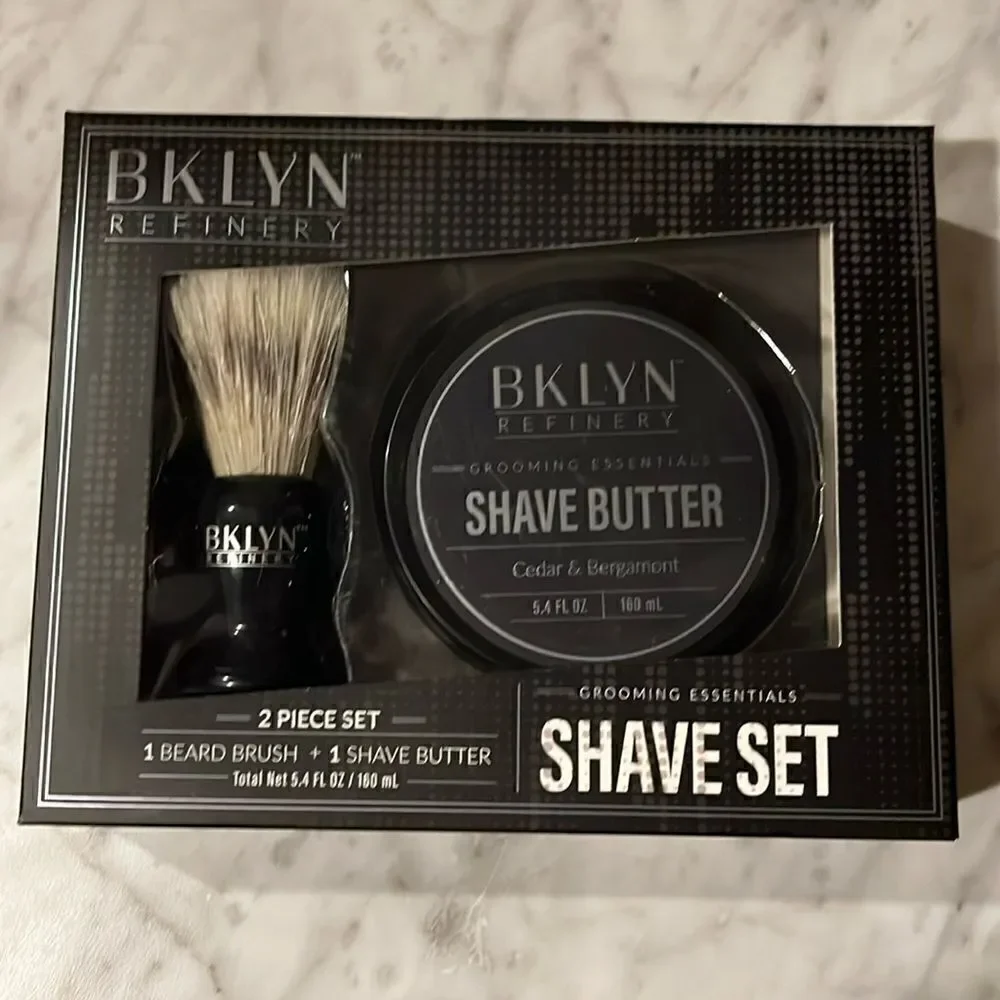 BKLYN REFINERY SHAVE SET